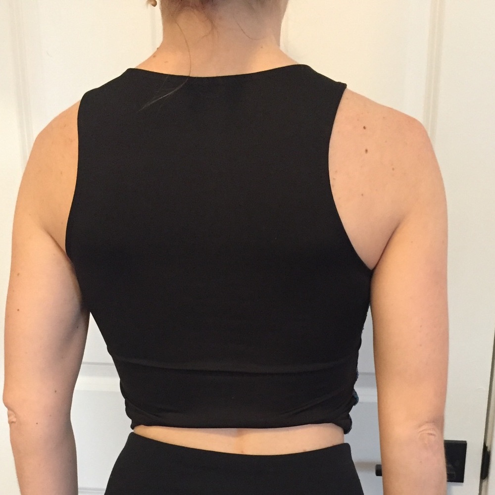 H&M Sequence Crop Top - image 3